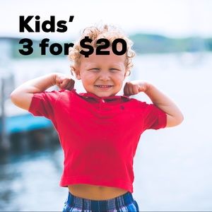 Bundle and save. 3 for $20